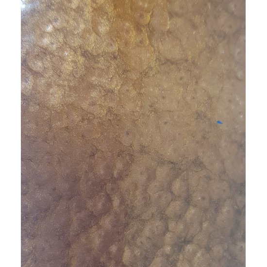 Молотковая краска-эмаль Экспресс 3-в-1 антикоррозийная по металлу Смайл Золотисто-коричневая 2,0