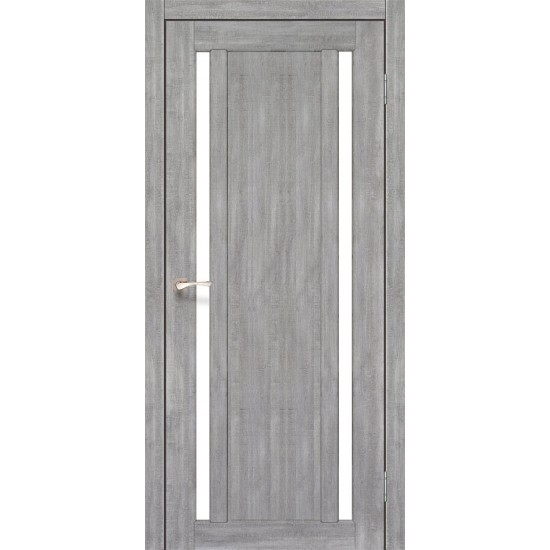 Дверь Oristano OR-02 со стеклом бронза Дуб нордик