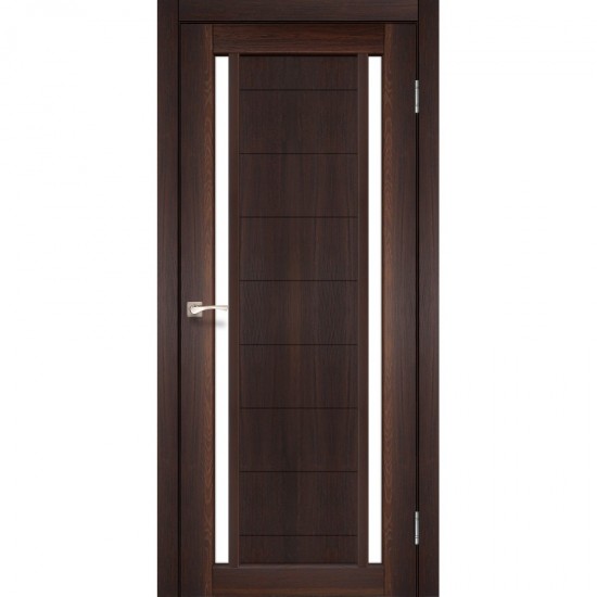 Дверь Oristano OR-04 со стеклом бронза Орех