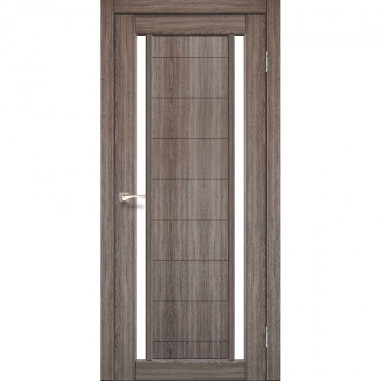 Дверь Oristano OR-04 со стеклом бронза Дуб грей