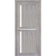 Дверь Scalea SC-02 со стеклом сатин Эш-вайт
