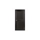 Дверь Scalea SC-03 с черным стеклом Венге