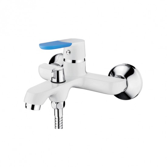 Смеситель для ванны LEDEME LM 3253W белый LL0575