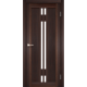 Дверь Valentino VL-05 со стеклом сатин Орех