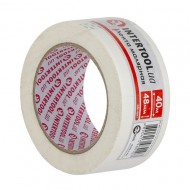 Малярная лента 48 мм 40 м белая Intertool DM-4841