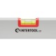 Уровень строительный 800 мм 3 глазка сечение 21х46 мм Intertool MT-1223