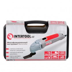 Мультиинструмент Renovator 15000-22000 об/мин кейс Intertool DT-0523 Мультиинструмент Renovator 15000-22000 об/мин кейс Intertool DT-0523