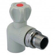 Кран радиаторный PPR угловой 20х1/2 KOER KP0201