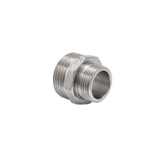 Ниппель 3/8х1/2 никель KOER KF0037