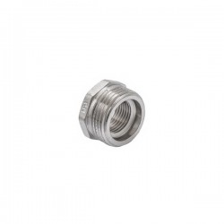 Футорка 1/2Вх1Н никель KOER KF0078 Футорка 1/2Вх1Н никель KOER KF0078