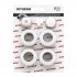 Футорки комплект универсальный 3/4х1 с креплениями BITHERM BT0555