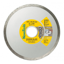 Диск алмазный для плитки NovoTools Basic 125мм 22.23 мм Диск алмазный для плитки NovoTools Basic 125мм 22.23 мм