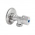 Кран шаровый угловой хром 1/2х1/2 KOER 511 KR0101
