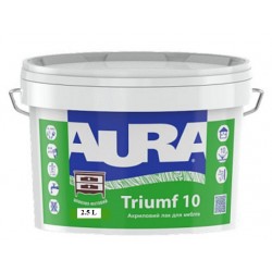 Акриловый лак для мебели Аура Triumf 10 2,5 л Акриловый лак для мебели Аура Triumf 10 2,5 л