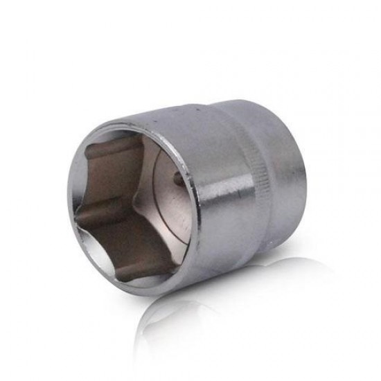 Головка торцевая шестигранная 1/2 Satin 17х38мм HAISSER 70041