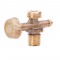 Вентиль для газовых балонов и горелок Intertool GS-0009