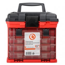 Органайзер 11 дюймов 279х184х260 мм Intertool BX-4020