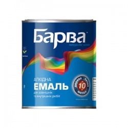 Эмаль ПФ-115 черная БАРВА 2.6 кг