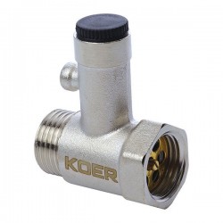 Клапан предохранительный для бойлера 8 BAR без ручки 1/2 KOER KR2674