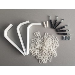 Комплект креплений и фурнитуры к карнизу 2.0 м