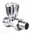 Кран прямой вентильный с накидной гайкой 1/2 хром KOER KR903 (KR0004)