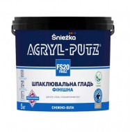 Акрил-путц шпаклевка ACRYL-PUTZ FS 20 Снежка ведро 5 кг