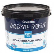 Акрил-путц шпаклевка ACRYL-PUTZ FS 20 Снежка ведро 27 кг