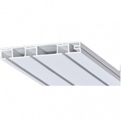 Карниз для штор пластиковый потолочный трехрядный ОМ3 3.50 м