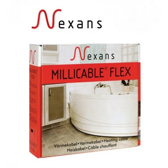 Кабель нагревательный двужильный Nexans MILLICABLE FLEX 15 375 W