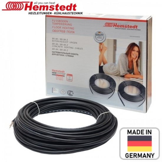 Двужильный кабель нагревательный Hemstedt BR-IM 220W 14м теплый пол