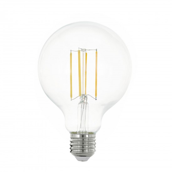 LED лампа Velmax V-Filament Amber-G95 6W E27 2500 K 600 Lm 21-46-07