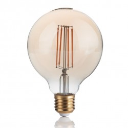 LED лампа Velmax V-Filament Amber-G95 8W E27 4100 K 800 Lm 21-46-22 LED лампа Velmax V-Filament Amber-G95 8W E27 4100 K 800 Lm 21-46-22