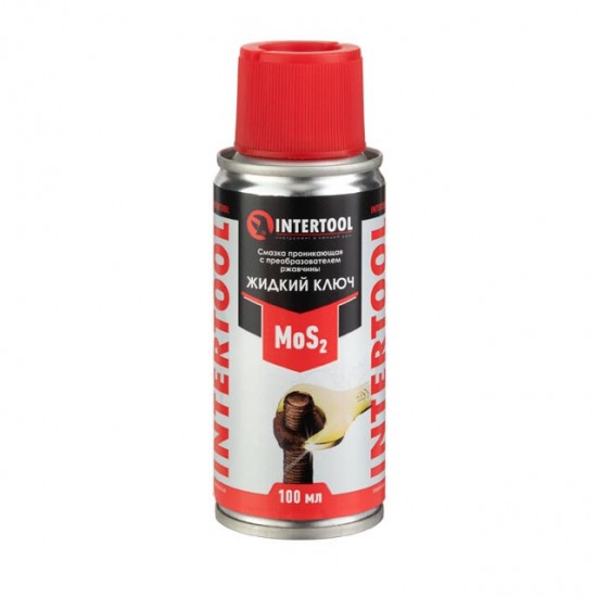 Смазка проникающая (Жидкий ключ) 100 мл INTERTOOL FS-4110
