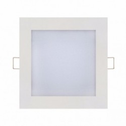 Светодиодный светильник врезной белый квадрат SMD LED 12Вт 4200К Horoz 056-005-0012 Slim/Sq-12