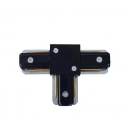 Коннектор Т-образный для рейки трекового шинопровода черный Horoz Track Connector 096-001-00040