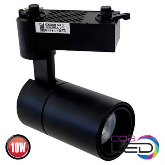Светодиодный светильник трековый 10W 4200К черный COB LED Horoz Atlanta-10 018-025-0010 Светодиодный светильник трековый 10W 4200К черный COB LED Horoz Atlanta-10 018-025-0010