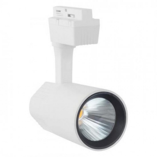 Светодиодный светильник трековый 20W 4200K белый COB LED Horoz Varna-20 018-026-0020