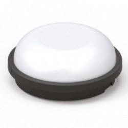 Светодиодный cветильник влагозащищенный черный круглый 15W 6400К SMD LED Horoz Artos-15 400-012-127 Светодиодный cветильник влагозащищенный черный круглый 15W 6400К SMD LED Horoz Artos-15 400-012-127