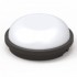 Светодиодный cветильник влагозащищенный черный круглый 15W 6400К SMD LED Horoz Artos-15 400-012-127
