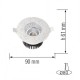 Светодиодный светильник врезной белый точечный 6W 4200К COB LED Horoz Gabriel 016-029-0006 Светодиодный светильник врезной белый точечный 6W 4200К COB LED Horoz Gabriel 016-029-0006