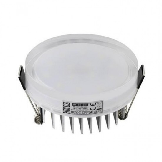 Светодиодный светильник врезной белый 7W 4200K SMD LED Horoz Valeria-7 016-040-0007