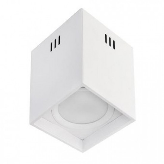 Светодиодный светильник накладной белый квадрат 10W 4200K SMD LED Horoz Sandra-SQ10 016-045-0010