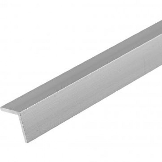 Уголок (порожек) алюминиевый наружный АК10-с27 10х10 мм 2.7 м серебро