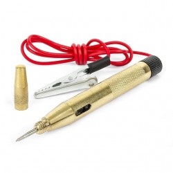 Индикатор напряжения 6-12-24В металлический корпус Intertool VT-4009