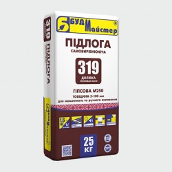 Смесь самовыравнивающаяся цементно-гипсовая Будмастер Доливка -319 25 кг Смесь самовыравнивающаяся цементно-гипсовая Будмастер Доливка -319 25 кг