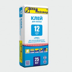 Клей для плитки Будмастер К-12 25 кг Клей для плитки Будмастер К-12 25 кг