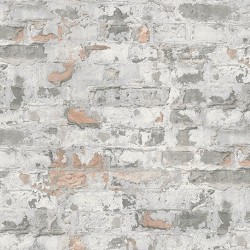 Обои AS Creation флизелиновые TP bricks Stori Германия 1.06х10.05м 37635-2