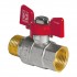 Кран шаровый 3/4 ВН KOER KR.218 красная бабочка KR0043