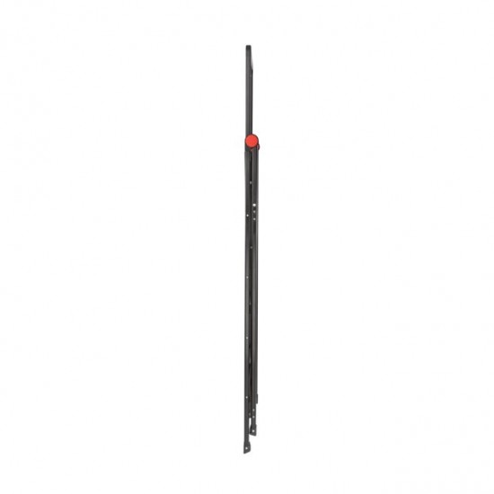 Стремянка стальная 4 ступени Black Slim высота 912 мм Intertool LT-5004