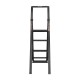 Стремянка стальная 4 ступени Black Slim высота 912 мм Intertool LT-5004